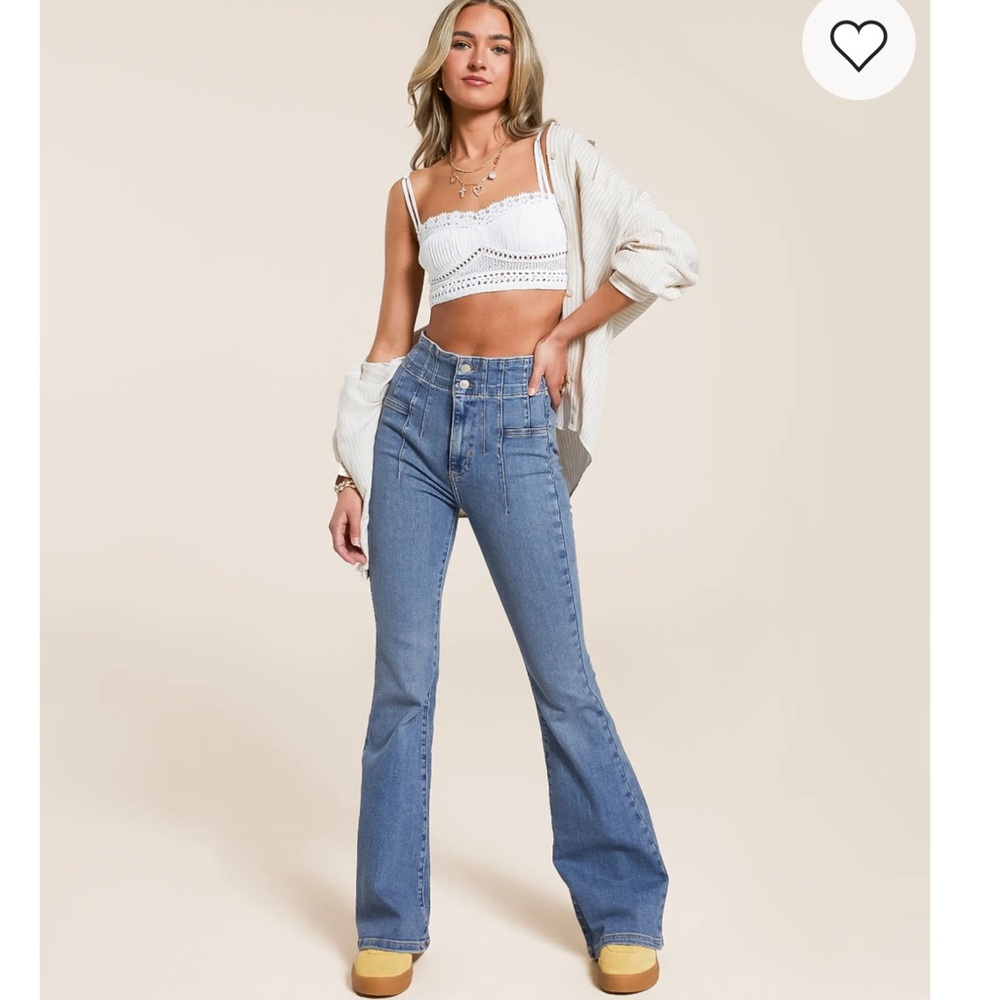 Free People - Jayde Flare Stretch Jean
